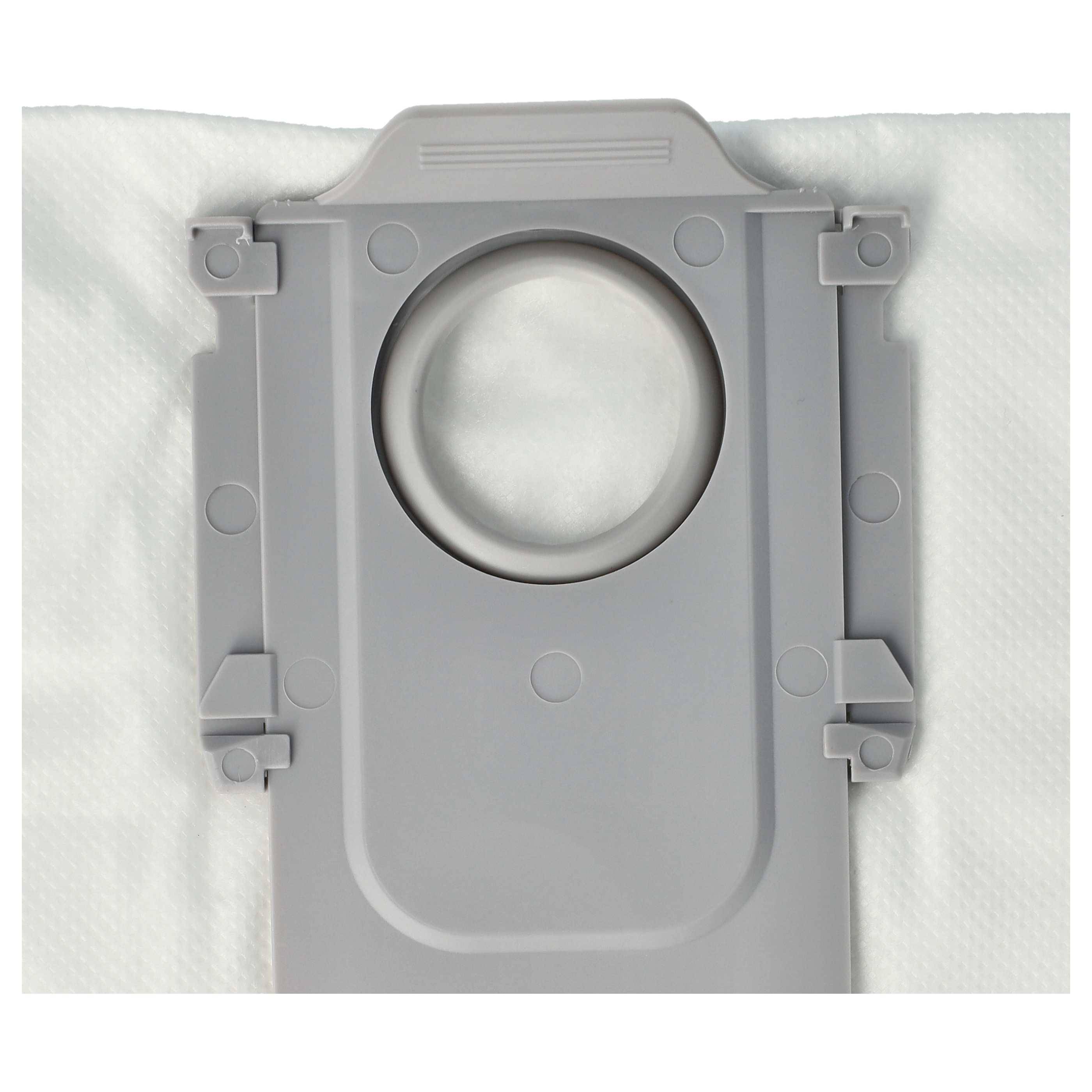 vhbw 20x Staubbeutel kompatibel mit Roborock Q5 | G10S, G10PRO, Q7, Q5+ Saugroboter - Beutel für die Absaugstation