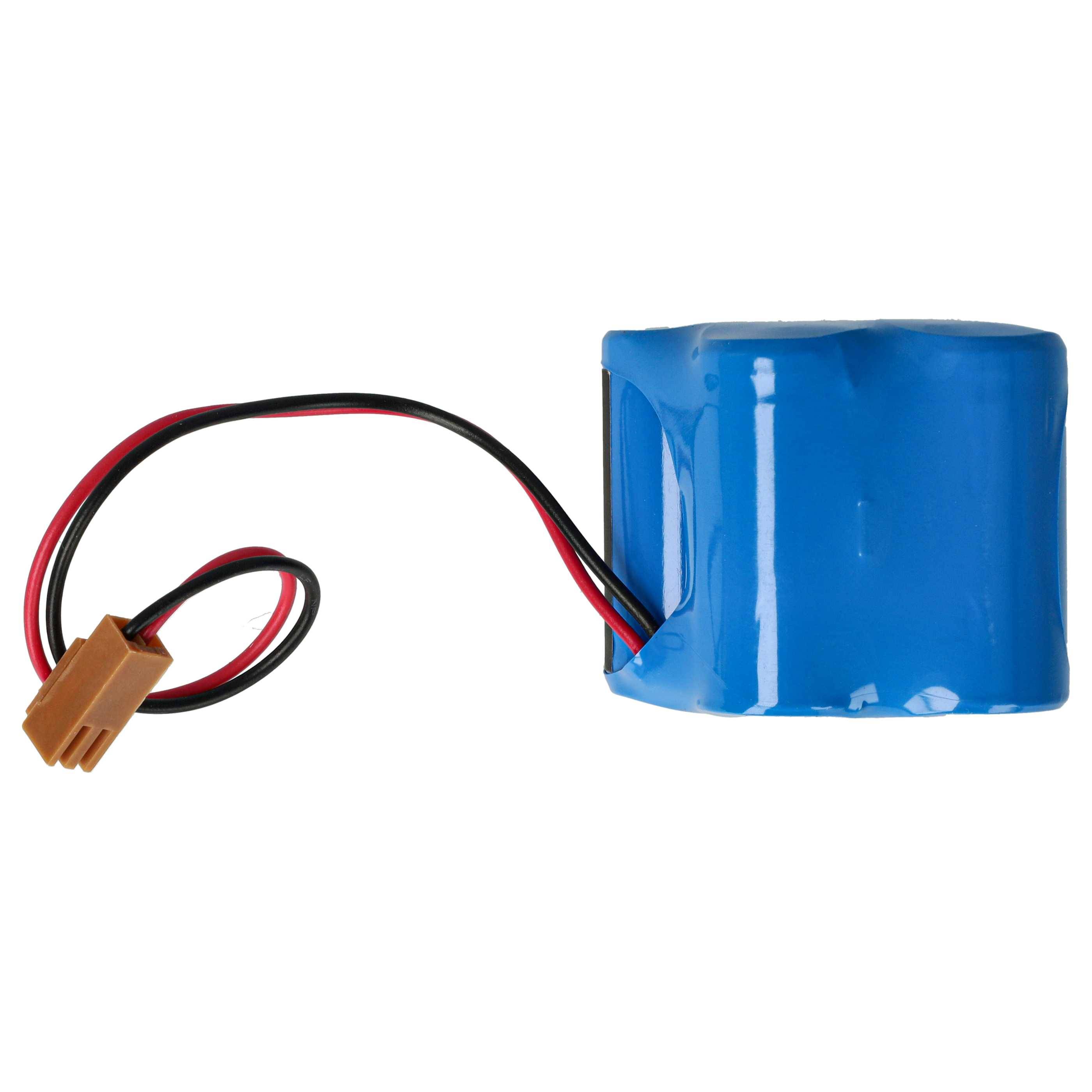 vhbw 5x Batterie kompatibel mit GE / Fanuc Beta iSVSPc Steuereinheit (2400 mAh, 6 V, Li-MnO2)