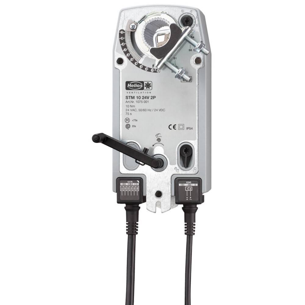 Helios Ventilatoren Klappen-Stellmotor STM 10 24V 2P