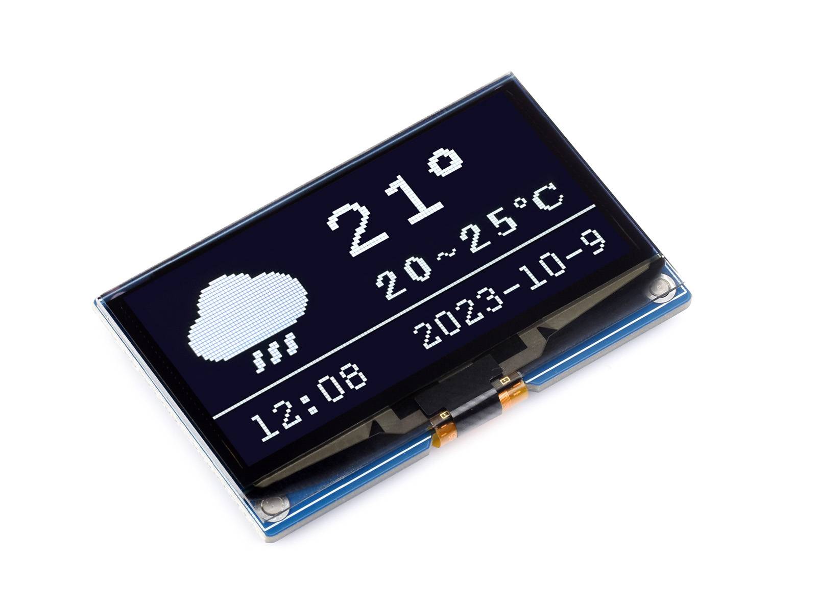 WaveShare 2.42inch OLED Display Module 128x64 SPI I2C White on Black