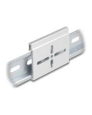Delock Aluminium Montageclip für Hutschiene 60.0 x 47.8 mm silber Zubehör Netzwerk