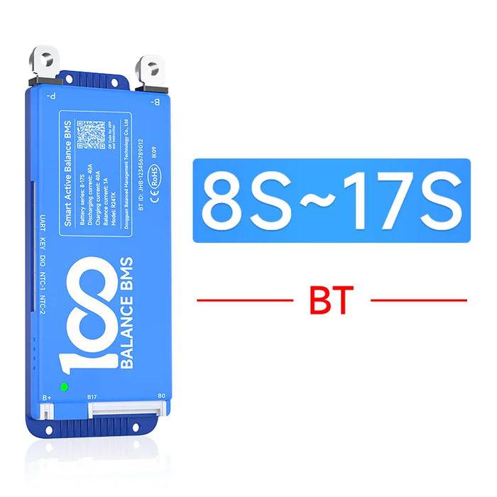 DALY - Smart Active Balance BMS - R24TK1A-17S100A - 8S-17S UART 100A Li-Ion / LiFePO4 / LTO - Automatically Identify