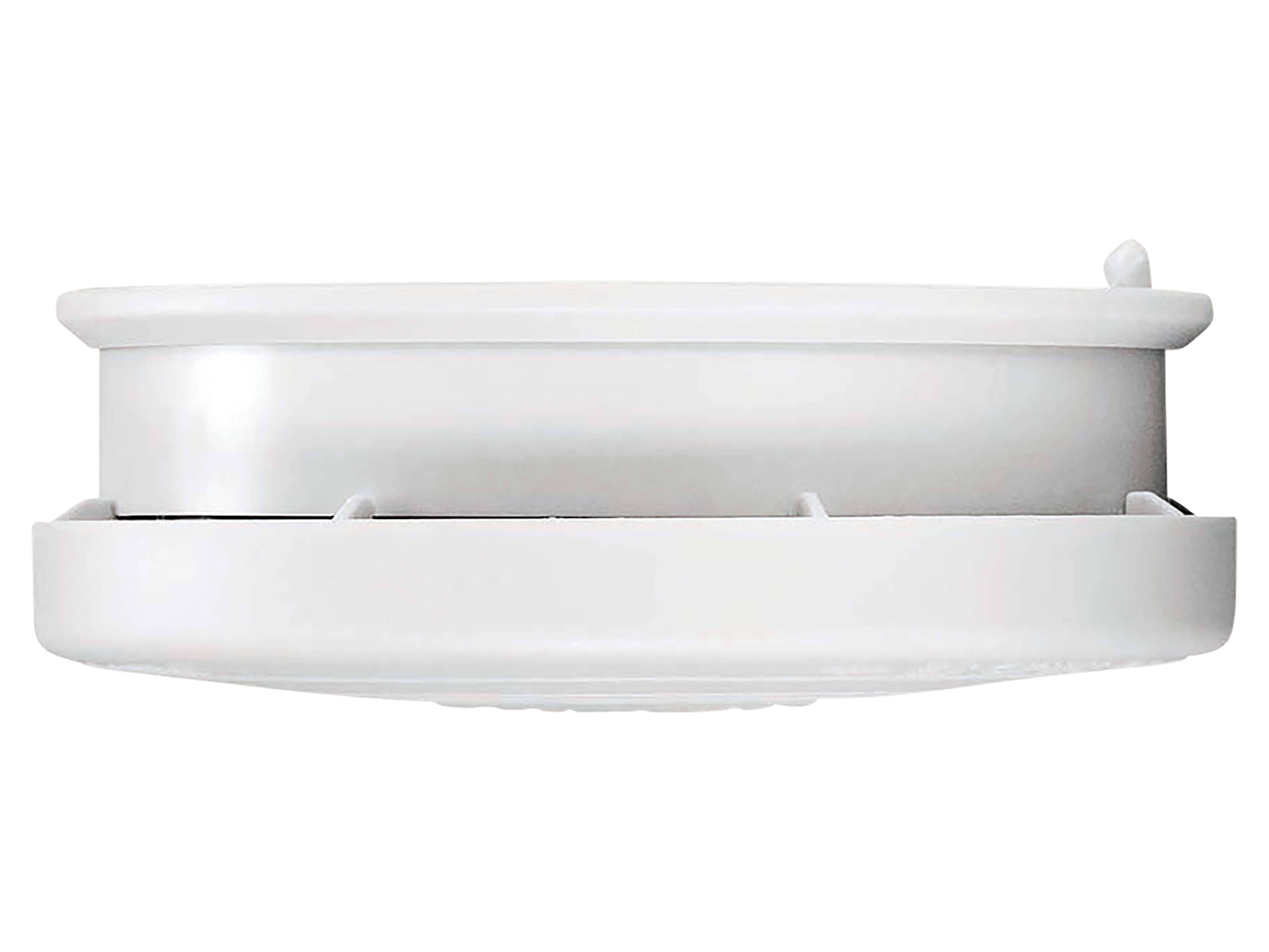 ALECTO Rauchmelder SD1010, 10-Jahres-Batterie- und Sensorlaufzeit, weiß