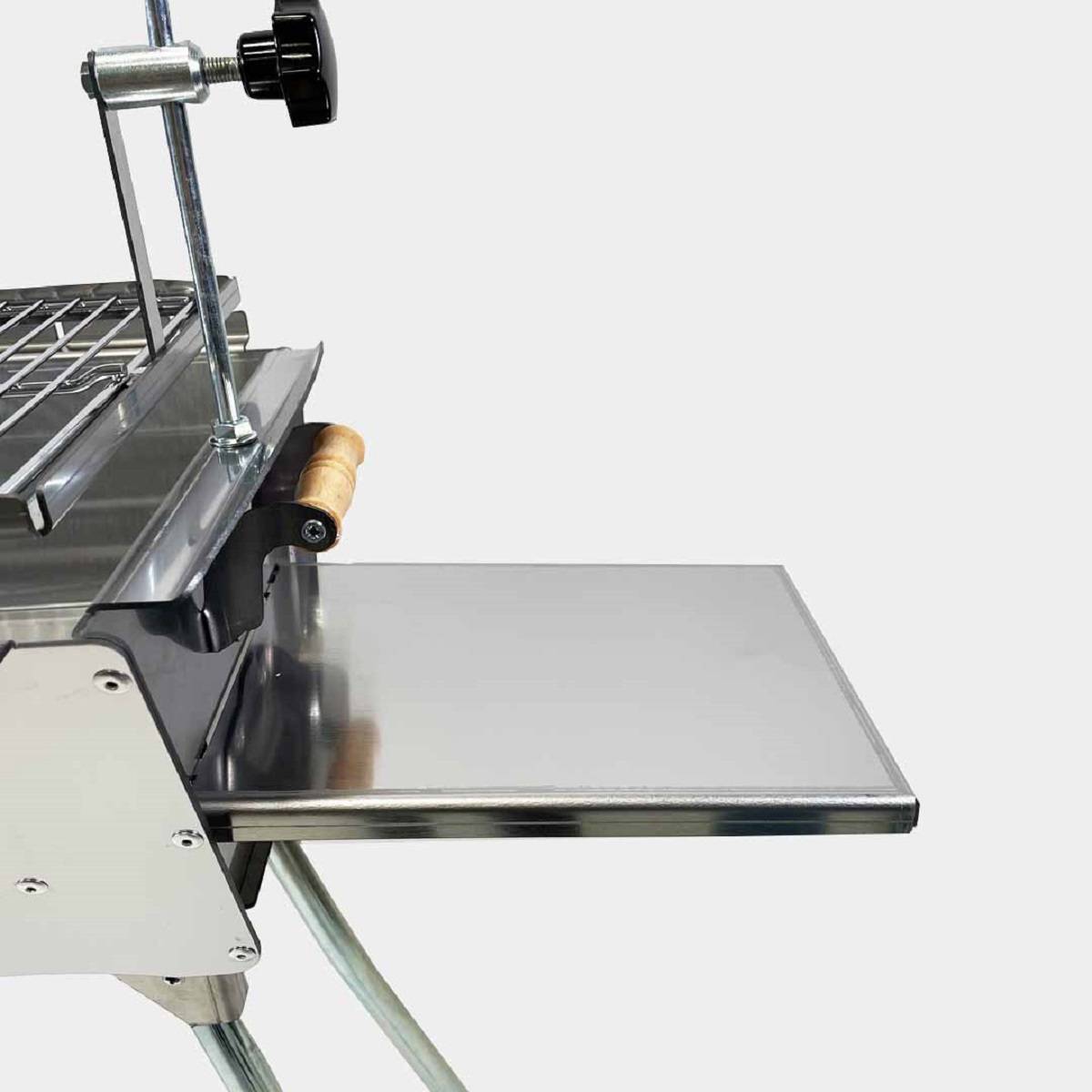 Mangal Edelstahl Astana 2mm rostfrei Schaschlik Grill Rost verstellbar