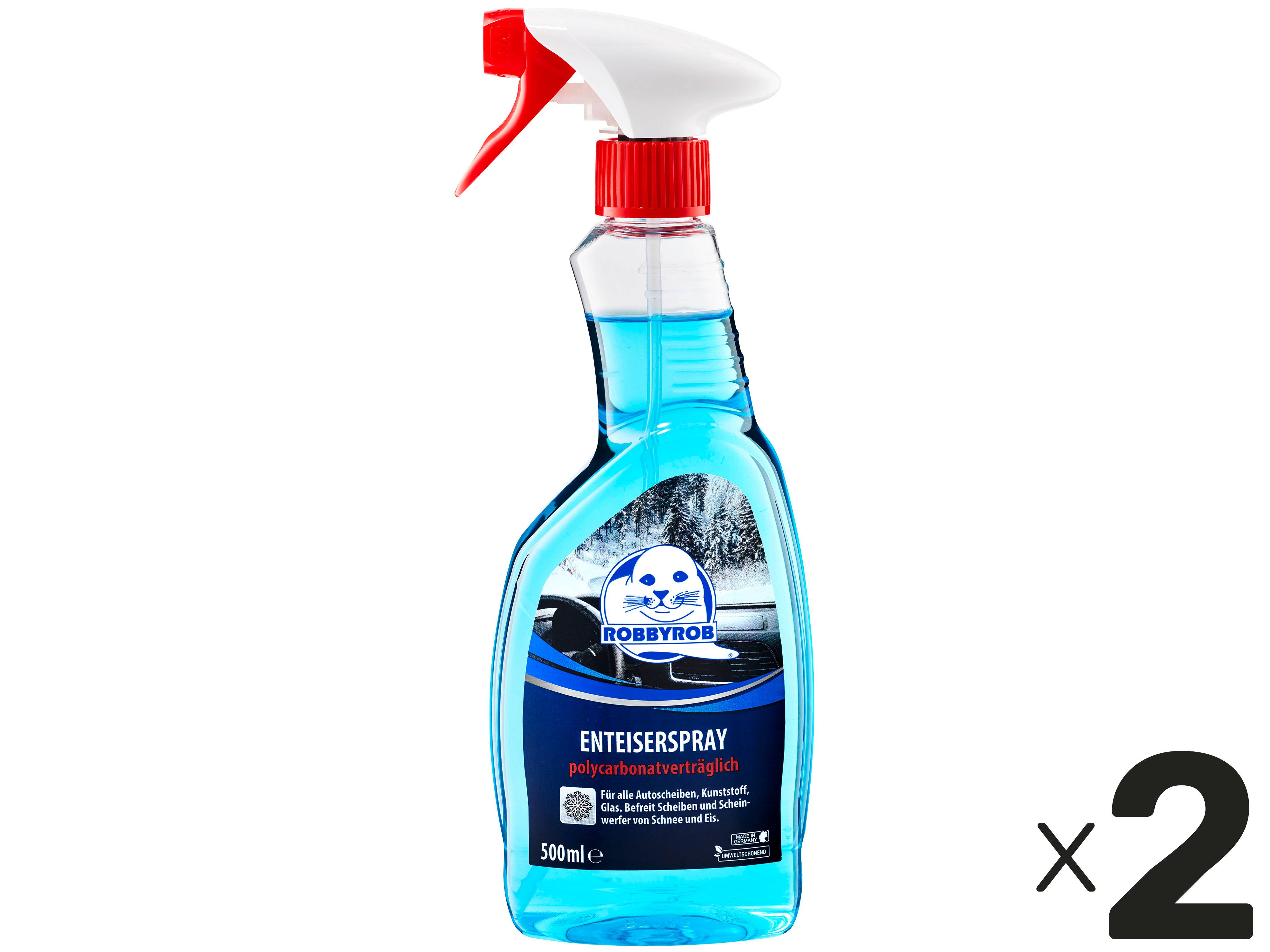 ROBBYROB Enteiserspray, 86312, 500 ml, 2 Stück