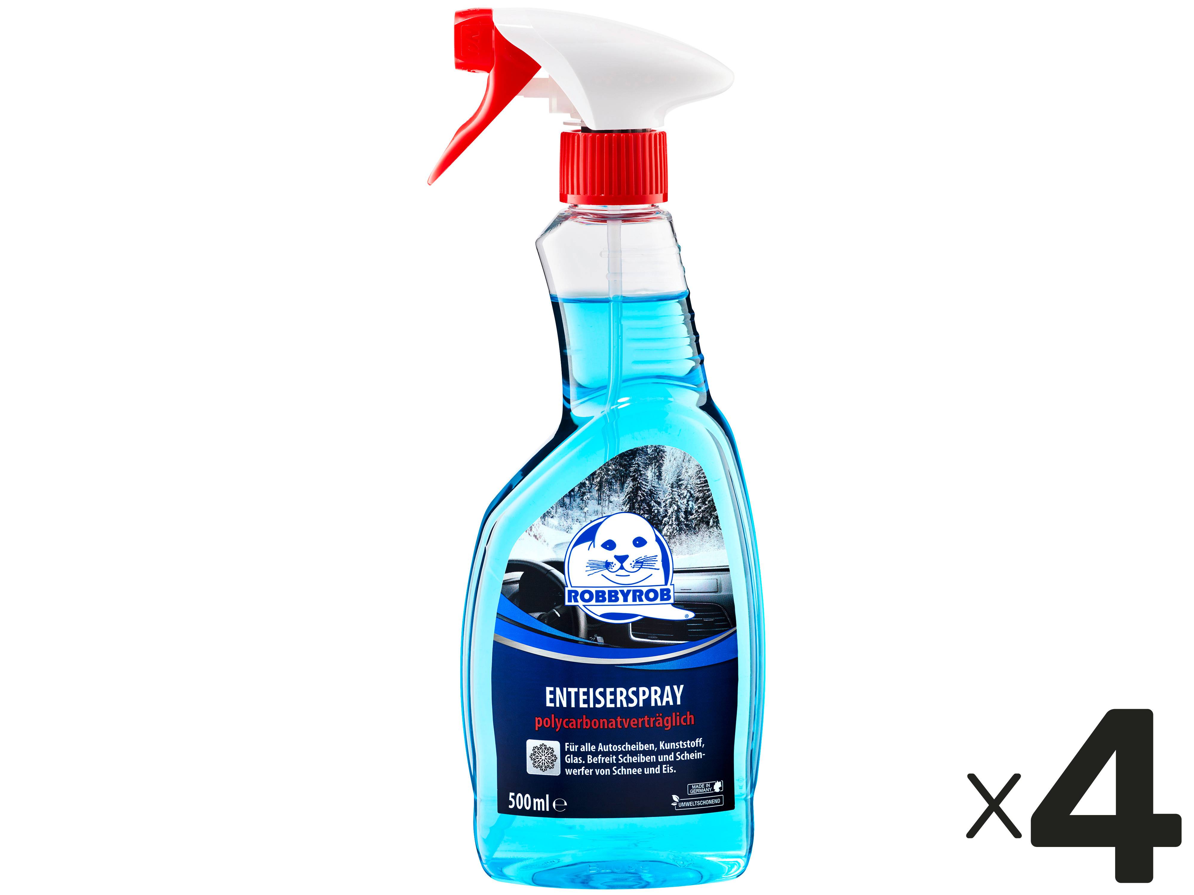 ROBBYROB Enteiserspray, 86312, 500 ml, 4 Stück
