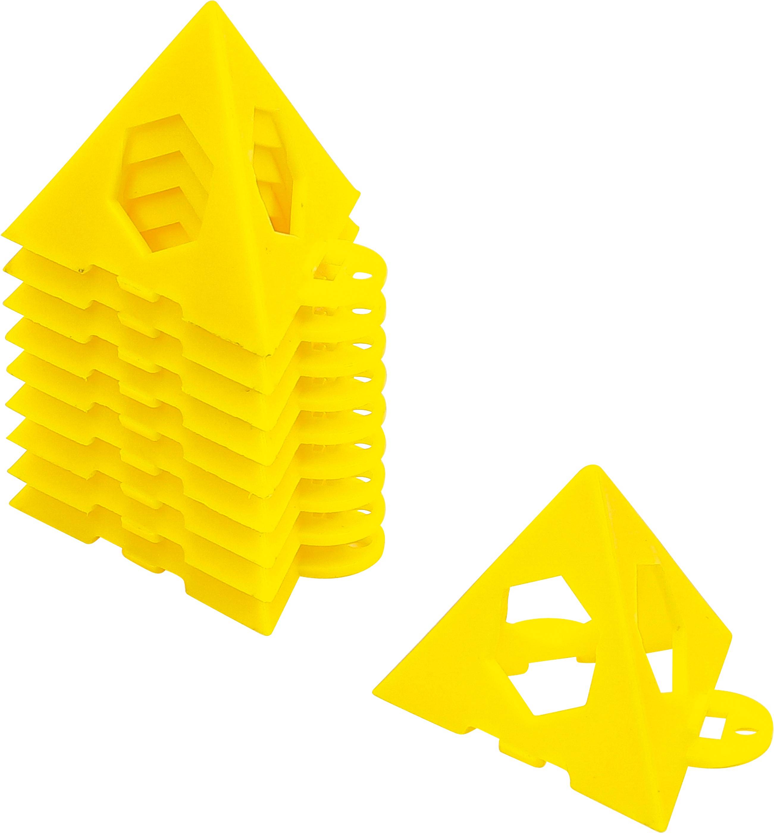 BGS TECHNIC Unterstellpyramiden, 85211, für Anstreicharbeiten, 10-teilg