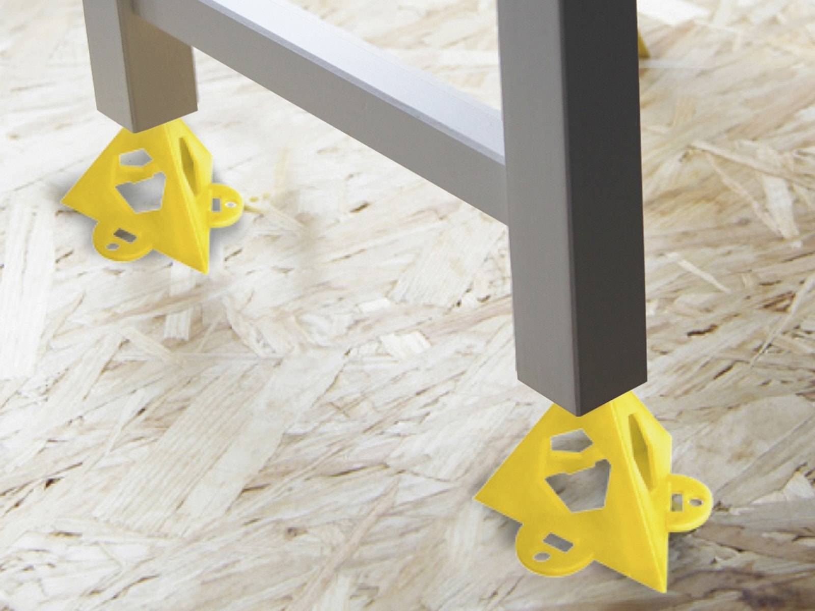 BGS TECHNIC Unterstellpyramiden, 85211, für Anstreicharbeiten, 10-teilg