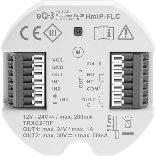 HOMEMATIC IP 160578A0, Universal Motorschloss Controller HOMEMATIC IP 160578A0, Universal Motorschloss Controller