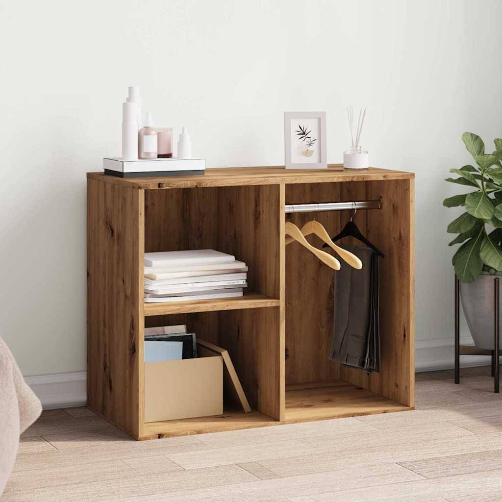 vidaXL Ankleideschrank Artisan Eiche 80x40x65 cm Holzwerkstoff