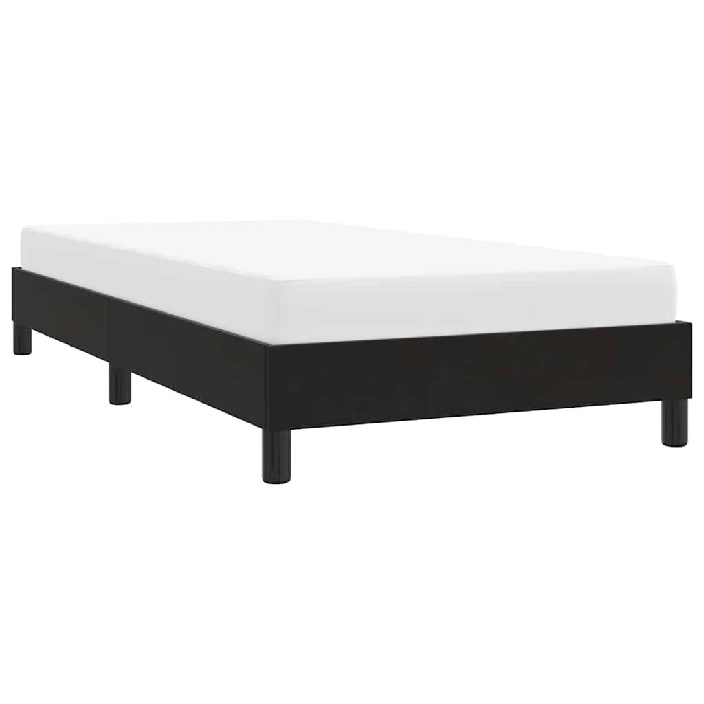 vidaXL Bettgestell ohne Matratze Schwarz 80x220 cm Samt