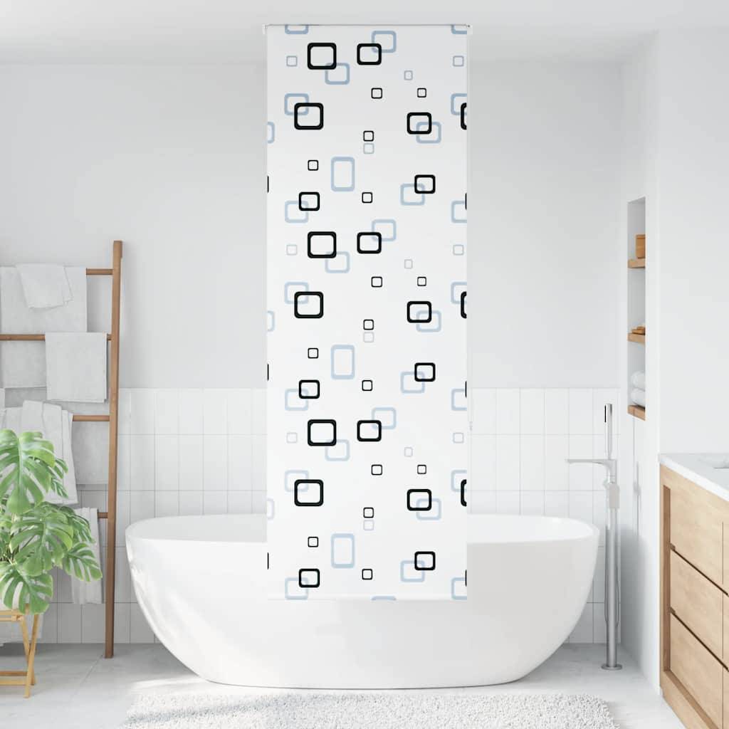 vidaXL Duschrollo 80x240 cm Stoffbreite 76 cm