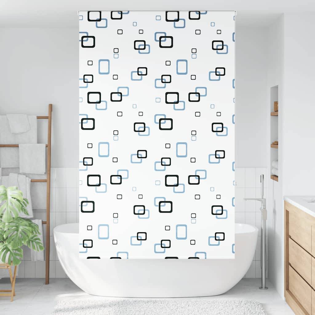 vidaXL Duschrollo 130x240 cm Stoffbreite 126 cm
