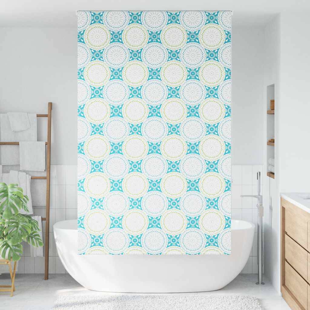 vidaXL Duschrollo 120x240 cm Stoffbreite 116 cm