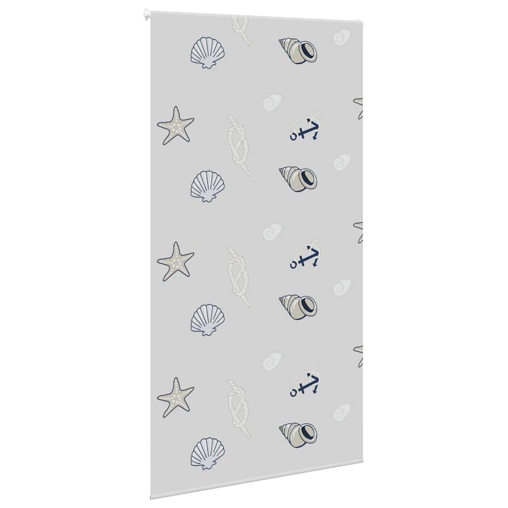 vidaXL Duschrollo 130x240 cm Stoffbreite 126 cm
