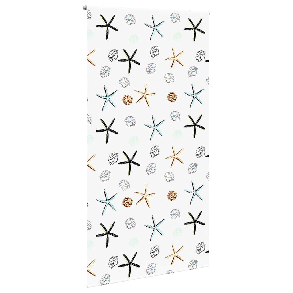 vidaXL Duschrollo 130x240 cm Stoffbreite 126 cm