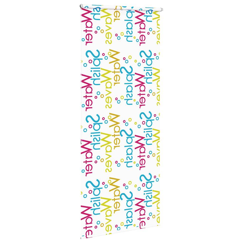 vidaXL Duschrollo 90x240 cm Stoffbreite 86 cm