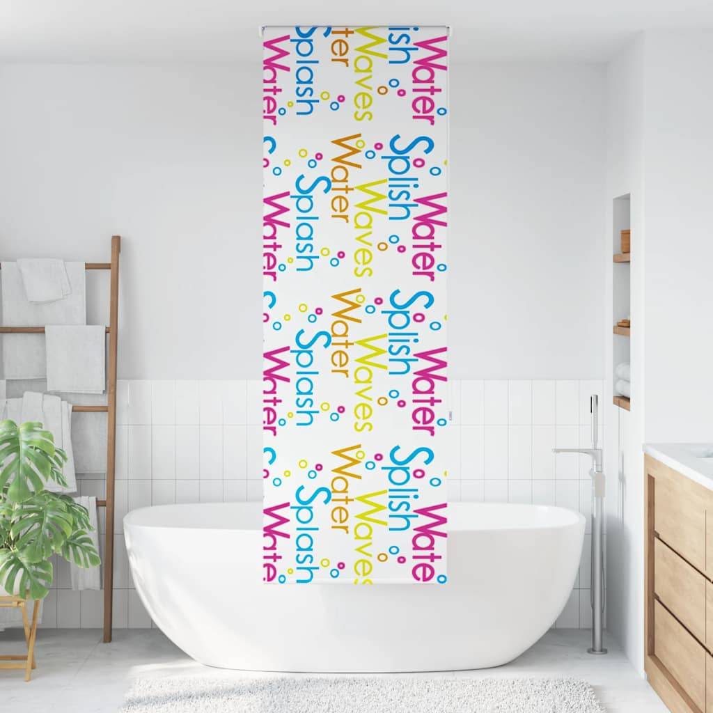 vidaXL Duschrollo 70x240 cm Stoffbreite 66 cm