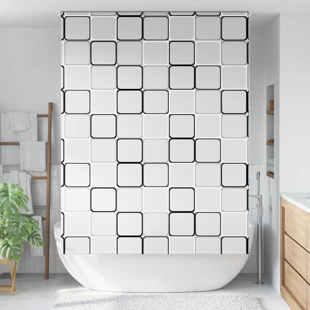 vidaXL Duschrollo 160x240 cm Stoffbreite 156 cm