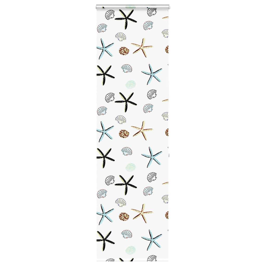vidaXL Duschrollo mit Kassette 80x240 cm Stoffbreite 76 cm
