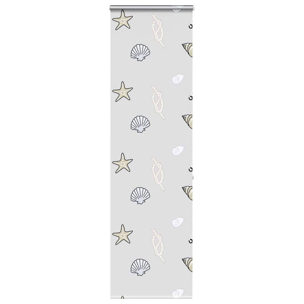 vidaXL Duschrollo mit Kassette 80x240 cm Stoffbreite 76 cm