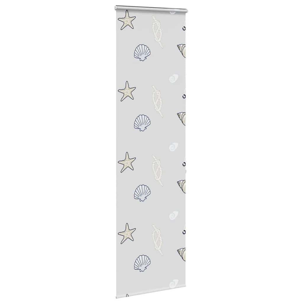 vidaXL Duschrollo mit Kassette 80x240 cm Stoffbreite 76 cm