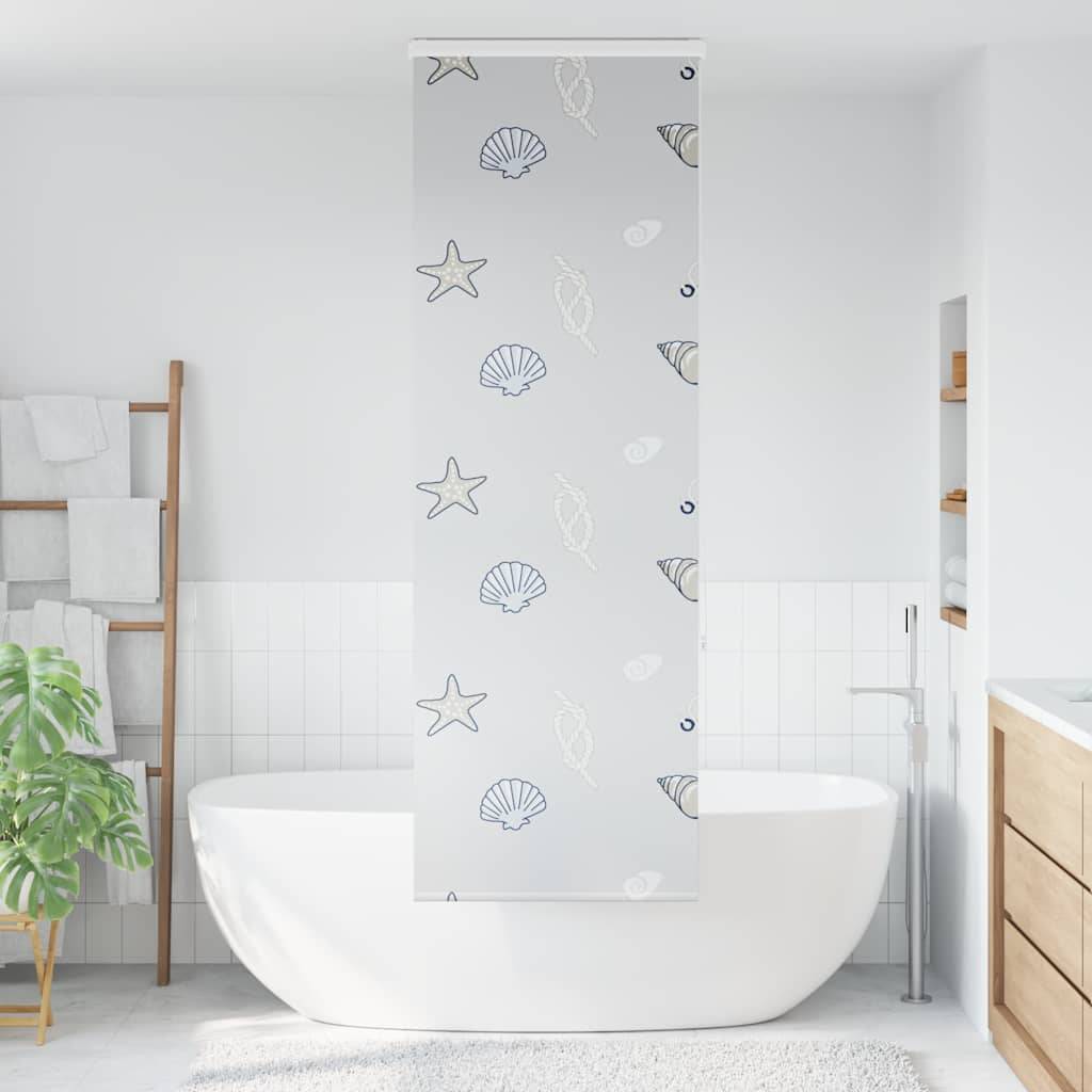 vidaXL Duschrollo mit Kassette 80x240 cm Stoffbreite 76 cm