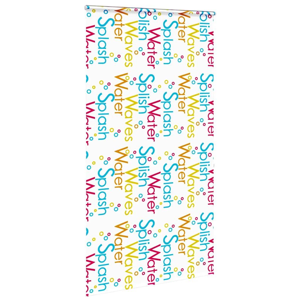 vidaXL Duschrollo mit Kassette 120x240 cm Stoffbreite 116 cm