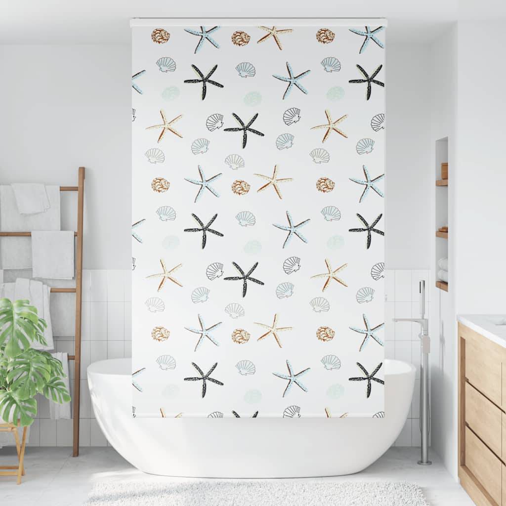 vidaXL Duschrollo mit Kassette 120x240 cm Stoffbreite 116 cm