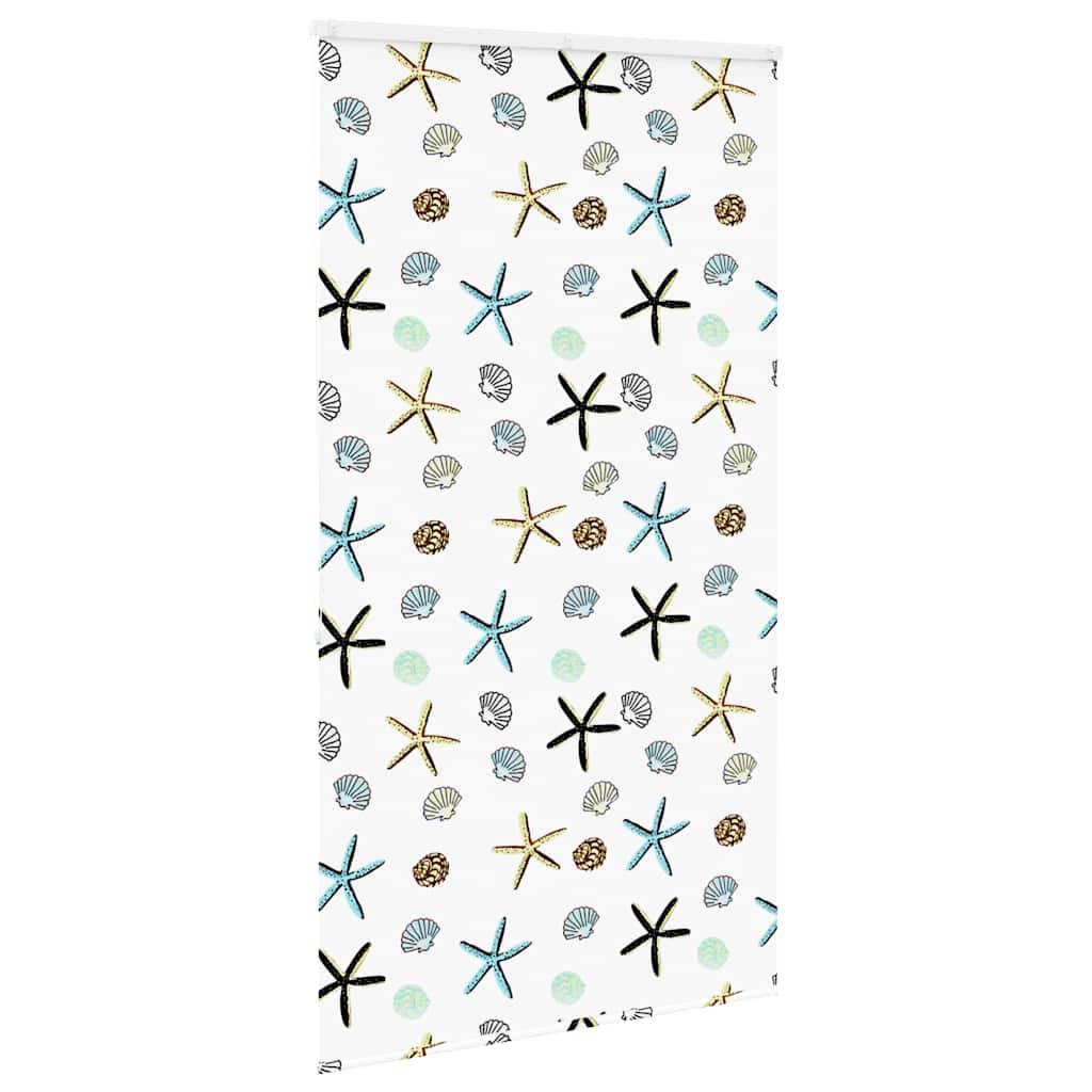 vidaXL Duschrollo mit Kassette 130x240 cm Stoffbreite 126 cm
