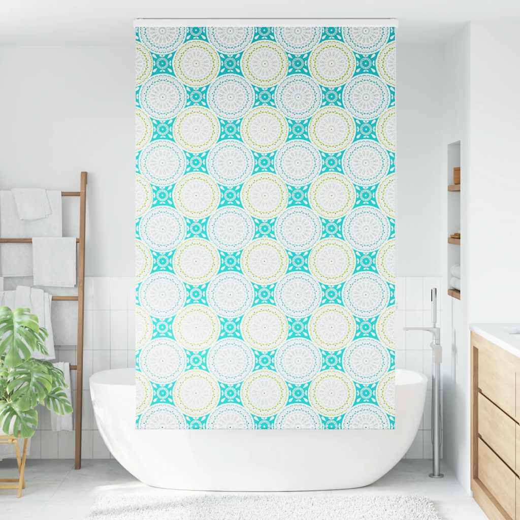 vidaXL Duschrollo mit Kassette 130x240 cm Stoffbreite 126 cm