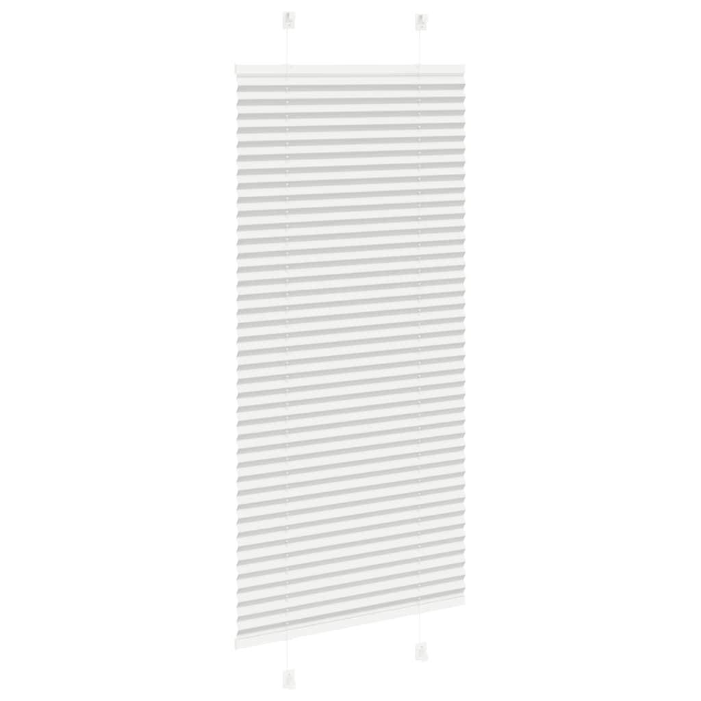 vidaXL Plissee Hellgrau 65x150 cm Stoffbreite 64,4 cm Polyester