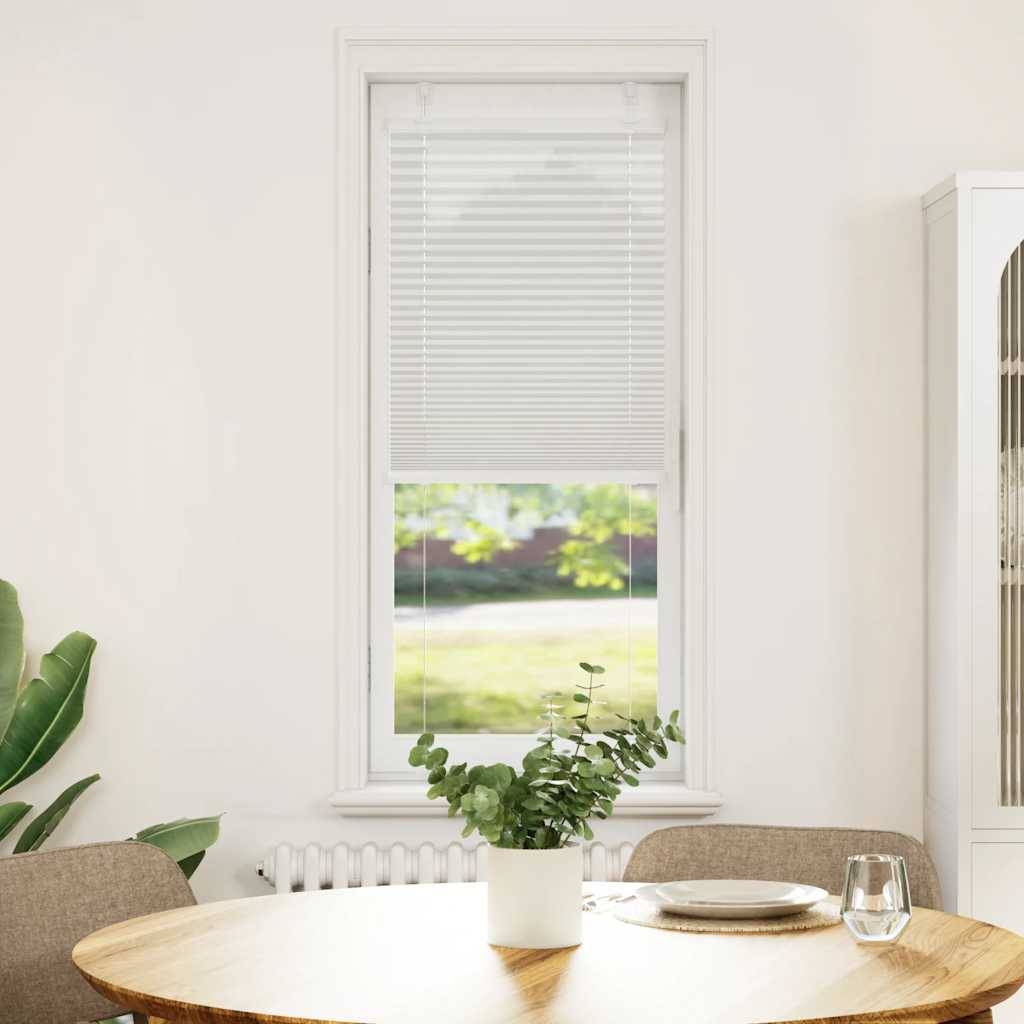 vidaXL Plissee Hellgrau 50x150 cm Stoffbreite 49,4 cm Polyester