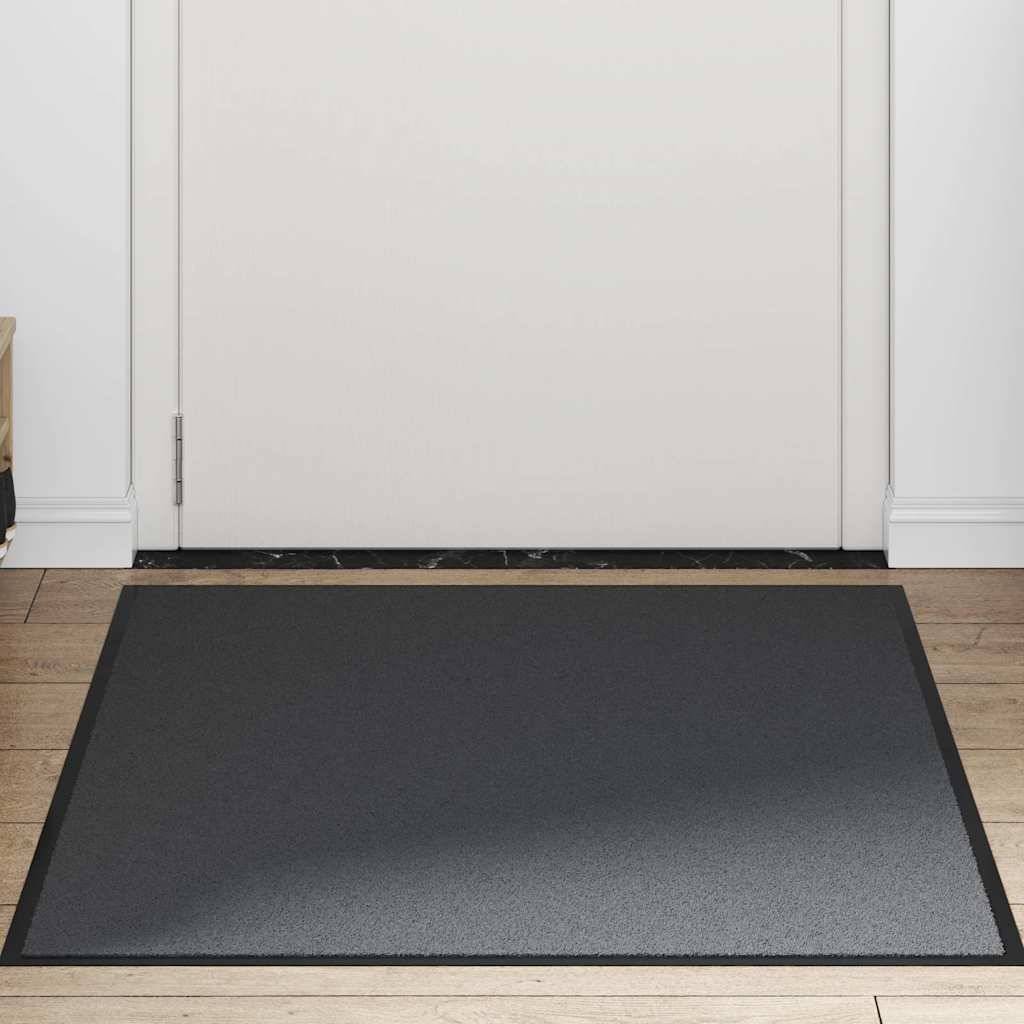 vidaXL Fußmatte Anthrazit 90x120 cm
