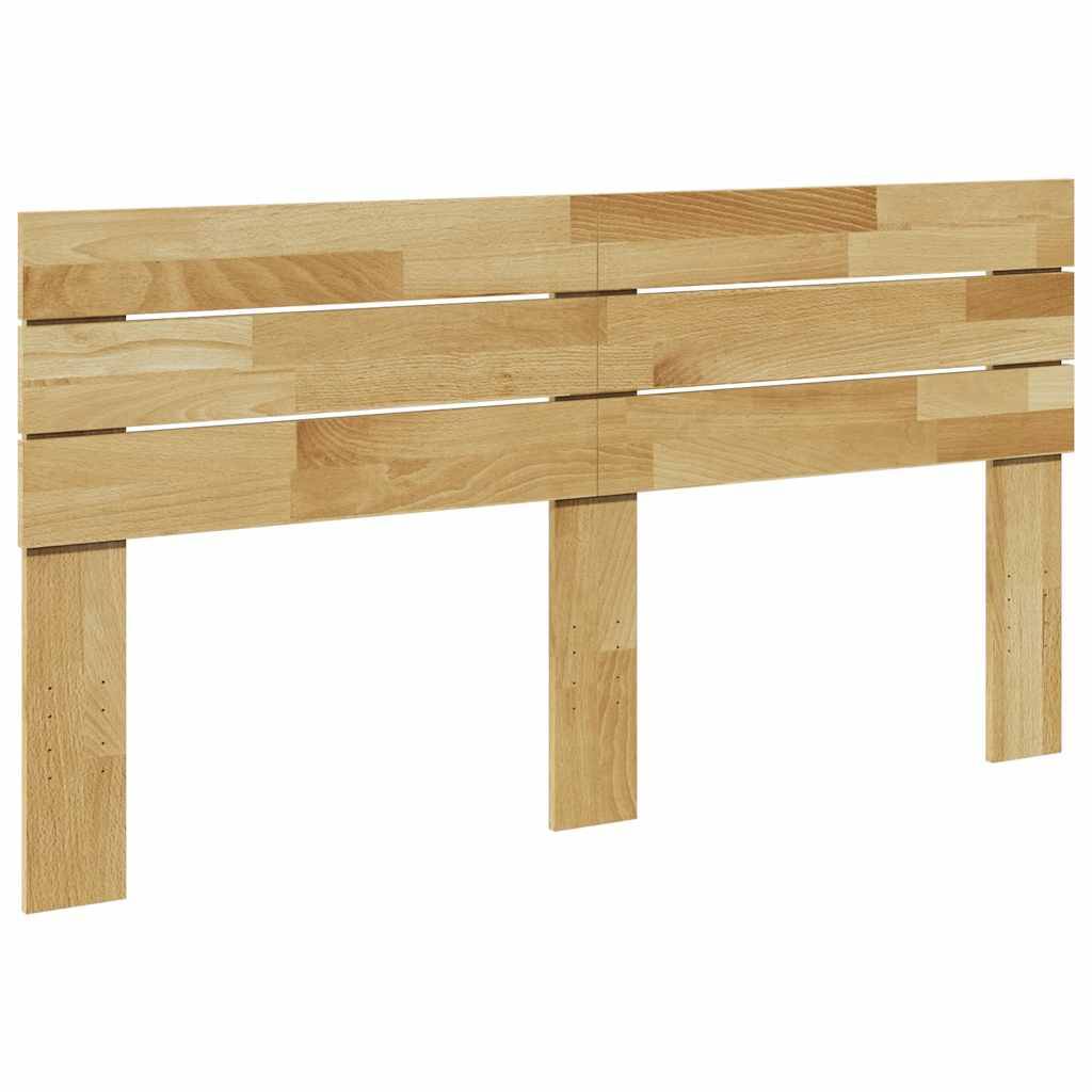 vidaXL Kopfteil 150 cm Massivholz Eiche