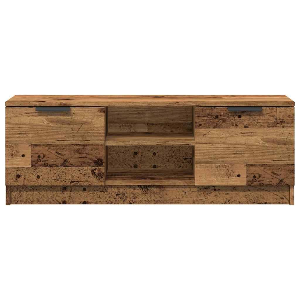 vidaXL TV-Schrank Altholz-Optik 102x35x36,5 cm Holzwerkstoff