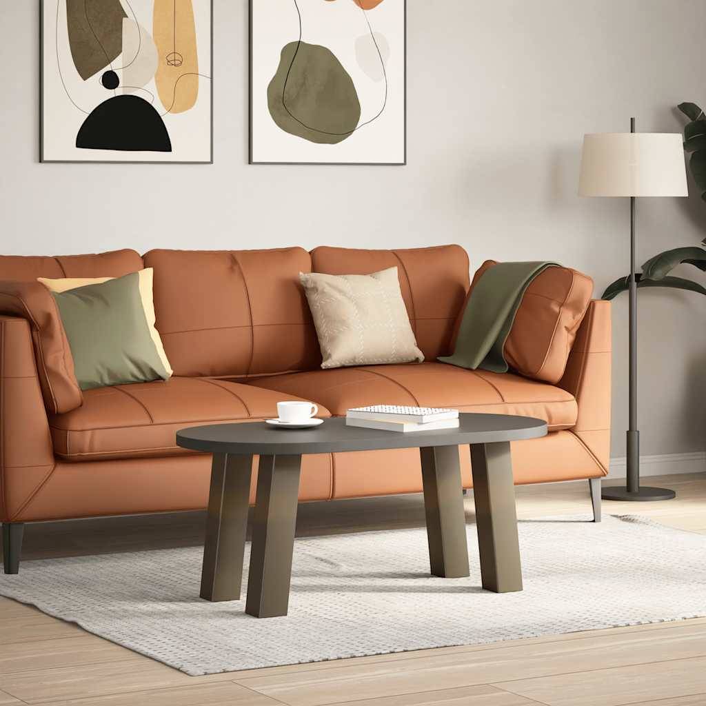 vidaXL Couchtischbeine 4 Stk. Naturstahl 42 cm Stahl