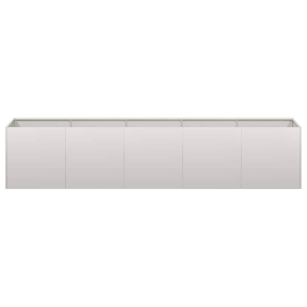 vidaXL Pflanzkübel 200x40x40 cm Edelstahl