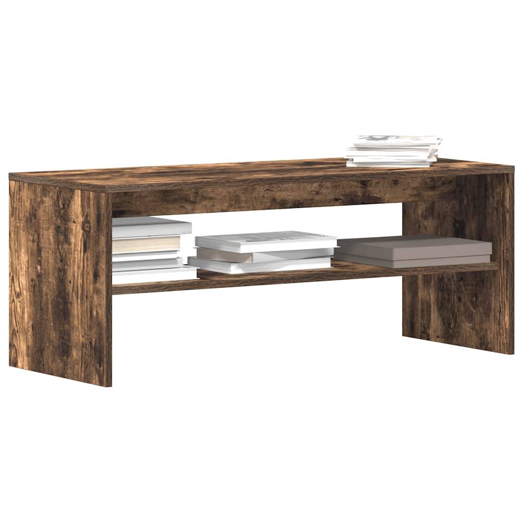 vidaXL TV-Schrank Räuchereiche 100x40x40 cm Holzwerkstoff