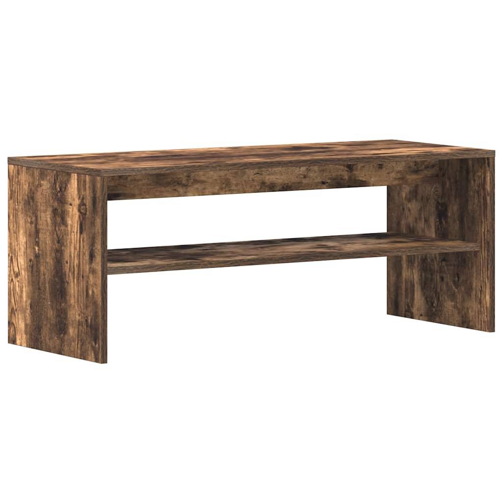 vidaXL TV-Schrank Räuchereiche 100x40x40 cm Holzwerkstoff