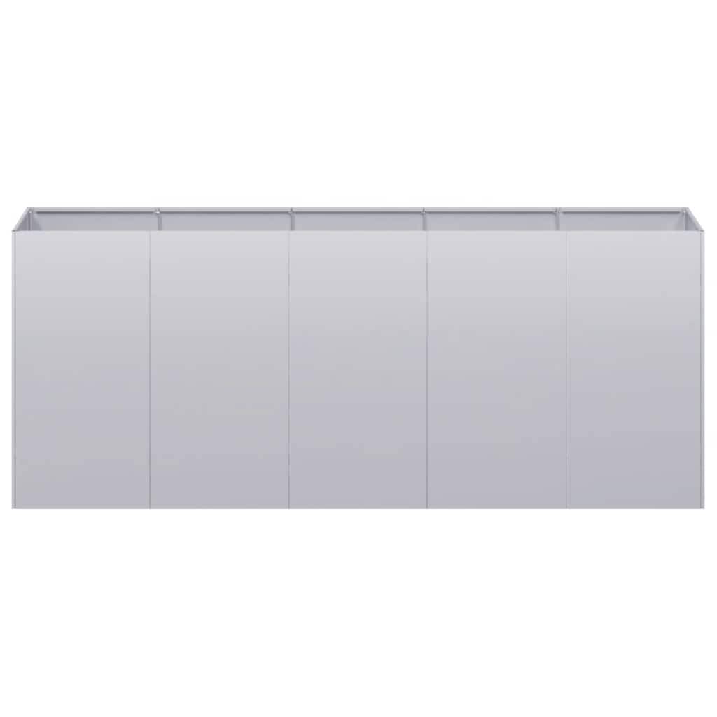vidaXL Pflanzkübel 200x40x80 cm Verzinkter Stahl