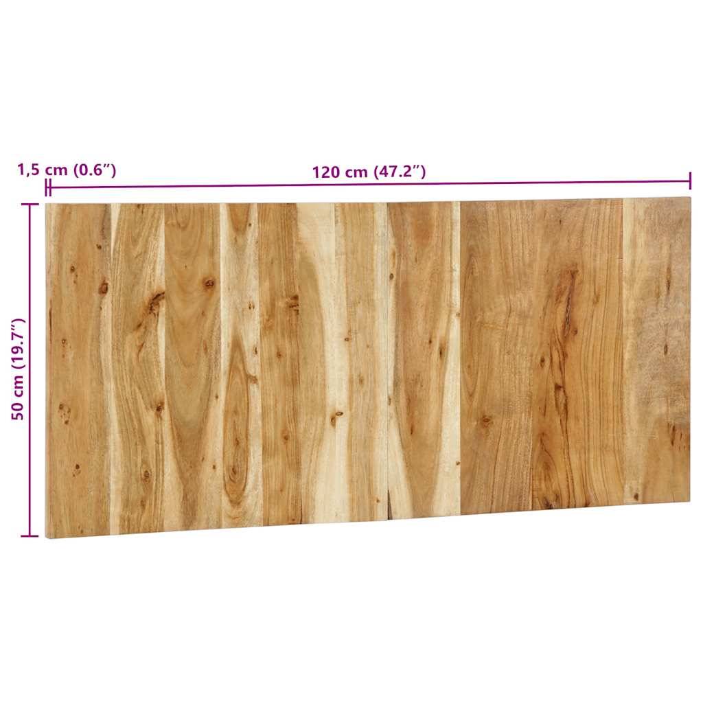 vidaXL Kopfteil 120 cm Massivholz Akazie