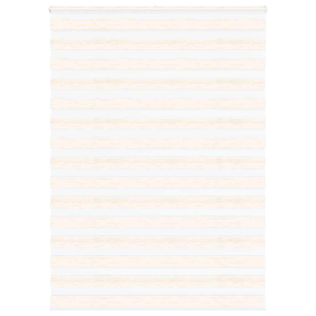 vidaXL Zebrarollo Marmorbeige 160x230cm Stoffbreite 155,9 cm Polyester