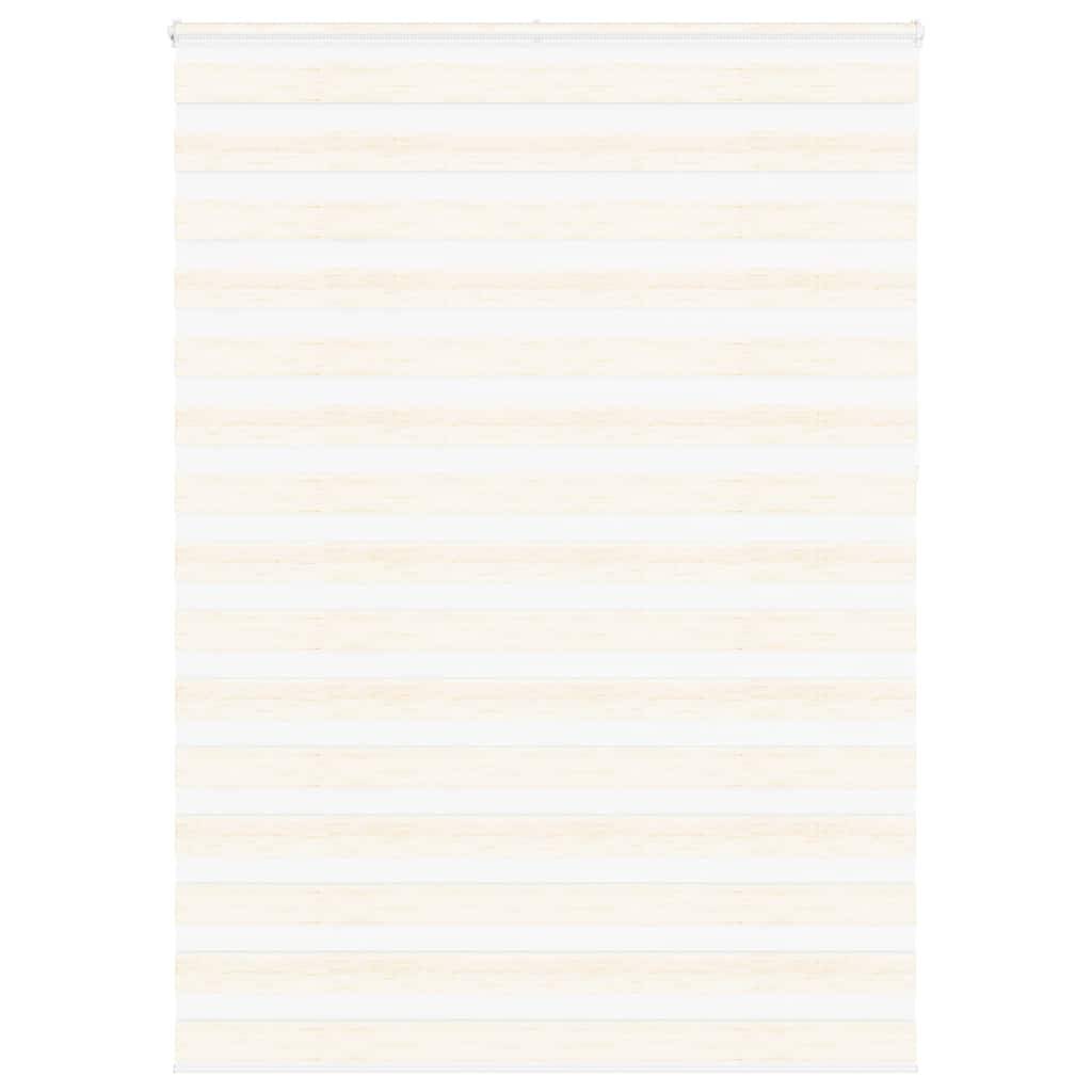 vidaXL Zebrarollo Marmorbeige 165x230cm Stoffbreite 160,9 cm Polyester