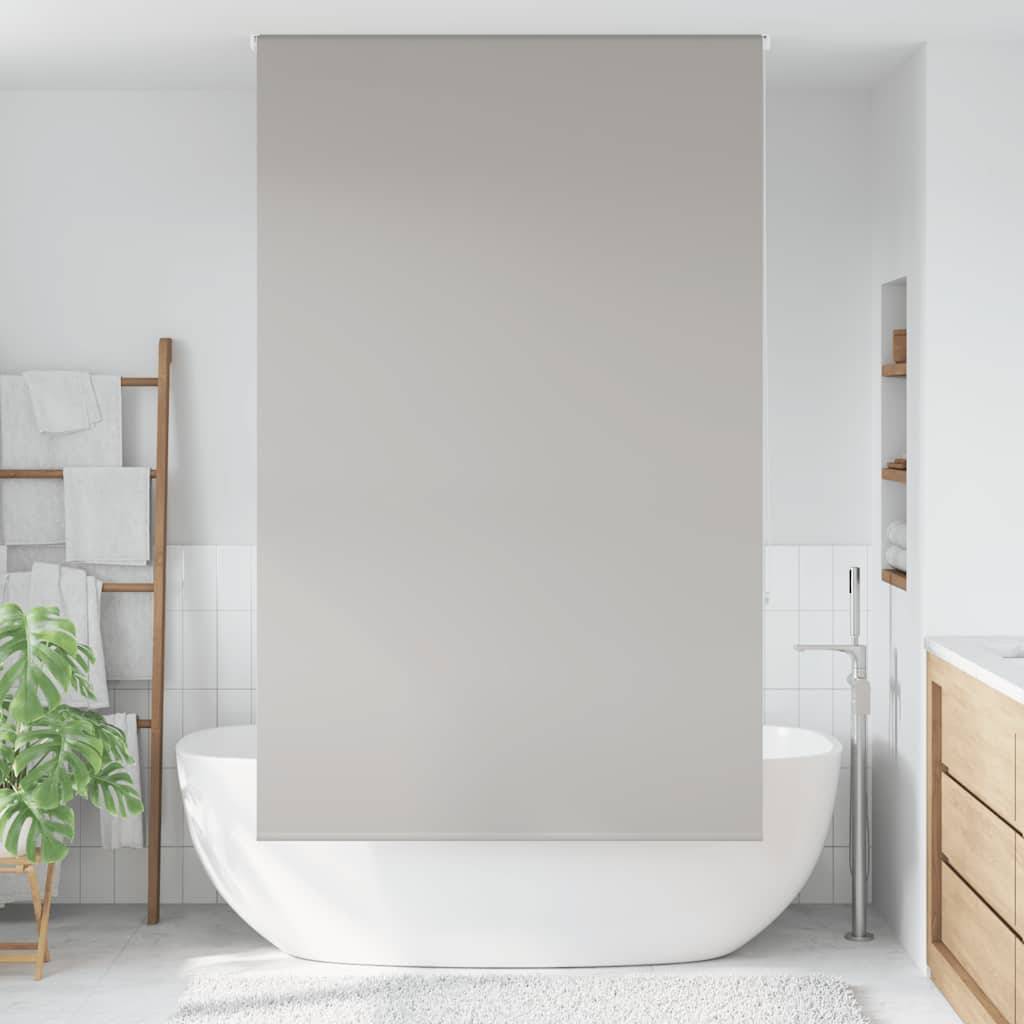 vidaXL Duschrollo 140x240 cm Stoffbreite 136 cm