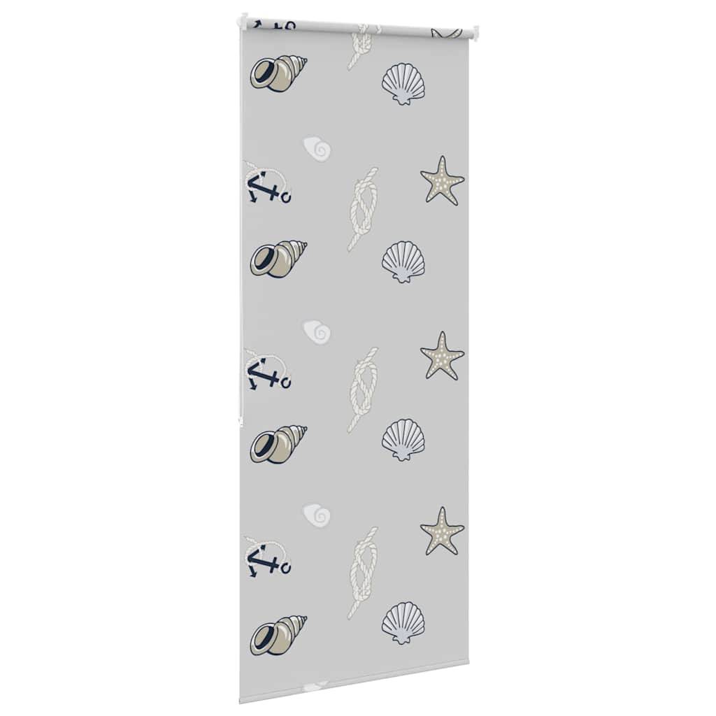vidaXL Duschrollo 110x240 cm Stoffbreite 106 cm