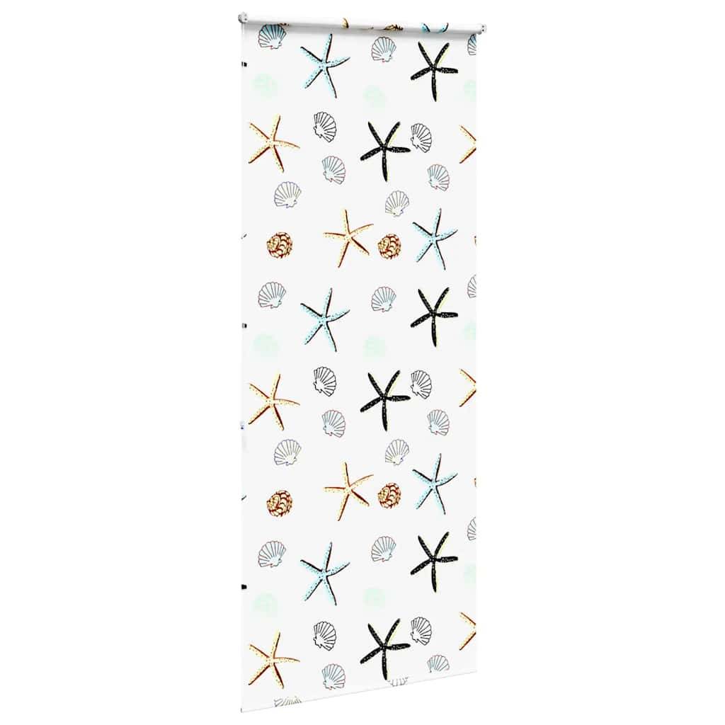 vidaXL Duschrollo 110x240 cm Stoffbreite 106 cm