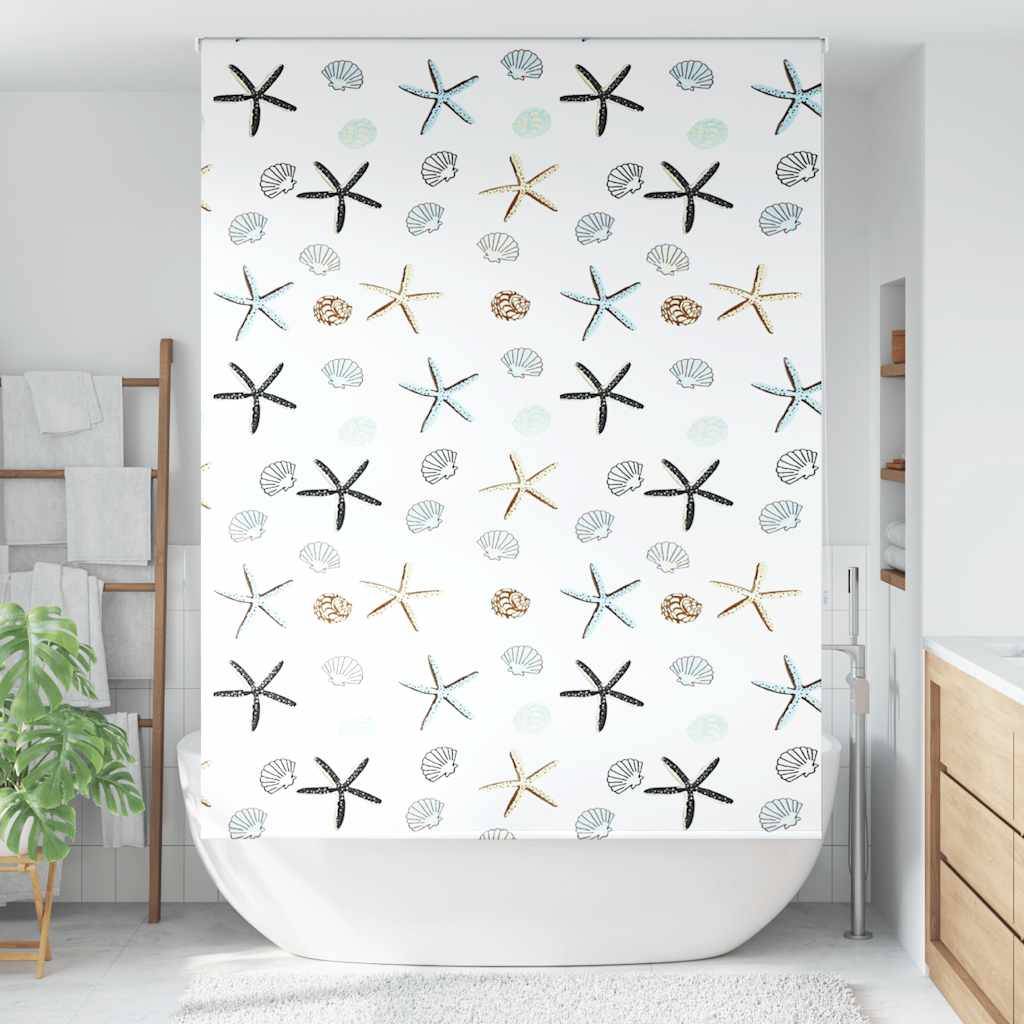 vidaXL Duschrollo 160x240 cm Stoffbreite 156 cm