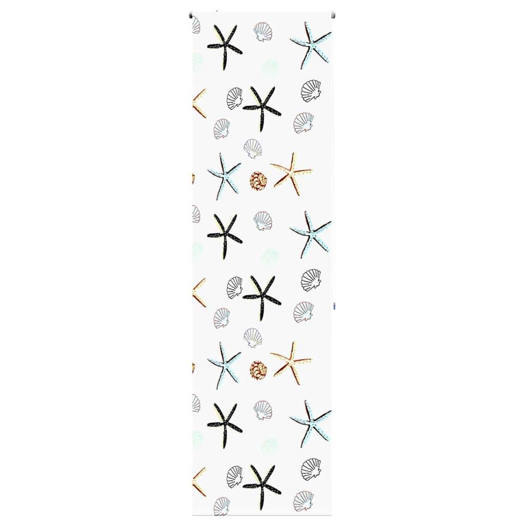 vidaXL Duschrollo 70x240 cm Stoffbreite 66 cm