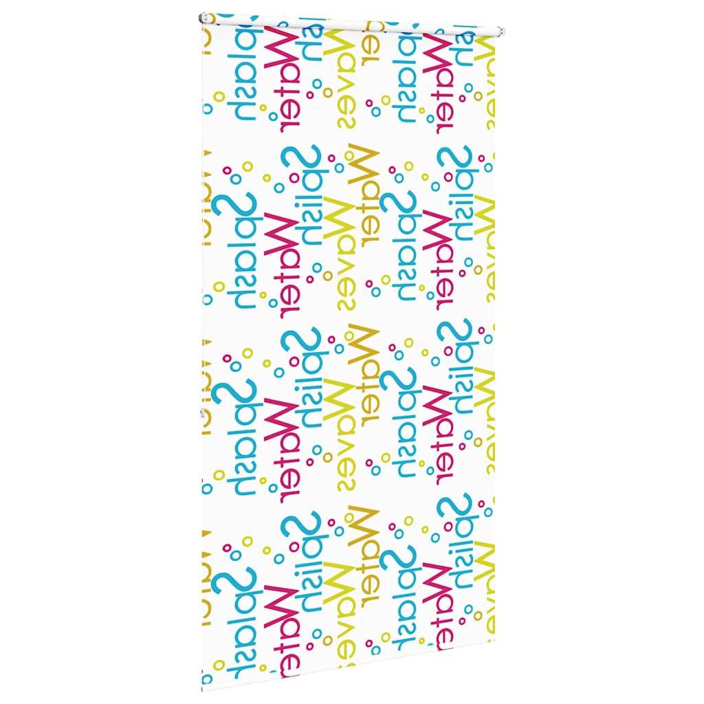 vidaXL Duschrollo 140x240 cm Stoffbreite 136 cm